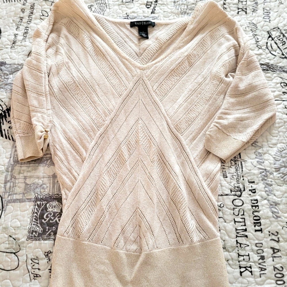 Cream colored sweater